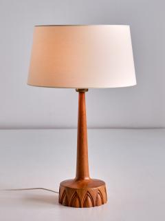  Tran s Stilarmatur AB Pair of Stilarmatur Tran s Table Lamps in Teak Sweden 1960s - 2198758