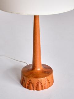  Tran s Stilarmatur AB Pair of Stilarmatur Tran s Table Lamps in Teak Sweden 1960s - 2198763