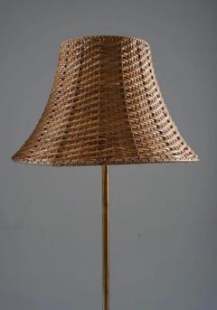  Tran s Stilarmatur AB Pair of Swedish Floor Lamps in Brass and Glass by Stilarmatur Tran s - 2915916