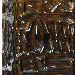  Tran s Stilarmatur AB Pair of Table Lamps in Smoky Olive Tint Mold Blown Glass by Stilarmatur Tran s - 3596895