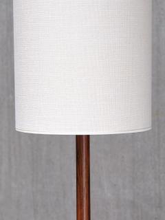  Tran s Stilarmatur AB Stilarmatur Tran s Table Lamp in Rosewood and Glass Sweden 1960s - 4481297