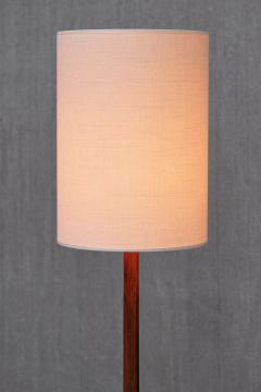  Tran s Stilarmatur AB Stilarmatur Tran s Table Lamp in Rosewood and Glass Sweden 1960s - 4481298