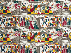  Tre 80 Gio Ponti Designed Balletto alla Scala Fabric by Tre 80 multicolor  - 773293