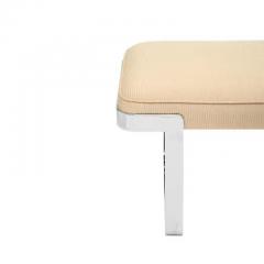  Tri Mark Tri Mark Designs Bench Chrome Cream Upholstery - 3522788