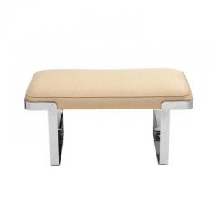  Tri Mark Tri Mark Designs Bench Chrome Cream Upholstery - 3522794