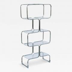  Tricom Mid Century Modern Tricom Italian Etagere or Wall Unit after Milo Baughman - 3985080