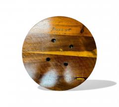  Tropic Art Brazilian Modern Lazy Susan Bowls in Rosewood Tropic Art 1970s - 4423626