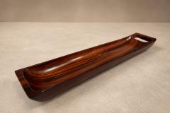  Tropic Art Sculptural Brazilian Rosewood Decorative Tray by Tropic Art 1960s Lot 686C - 4597096
