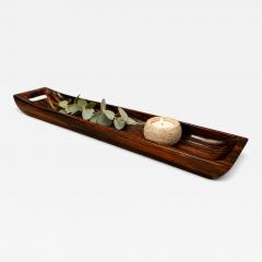  Tropic Art Sculptural Brazilian Rosewood Decorative Tray by Tropic Art 1960s Lot 686C - 4601257