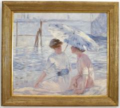  Troubetzkoy A Painting Newport With Women By The Shore - 3199112