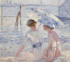  Troubetzkoy A Painting Newport With Women By The Shore - 3206127