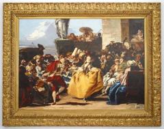 Troubetzkoy A Painting The Minuet With A Couple Dancing - 3199113