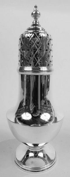  Tuttle Antique Tuttle Edwardian Georgian Sterling Silver Sugar Caster - 3770060