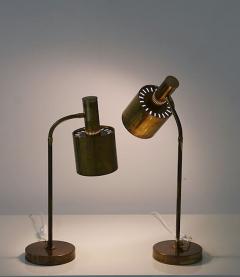  Tyringe Konsthantverk Scandinavian Midcentury Table Lamps in Brass by Konsthantverk Tyringe - 3102209