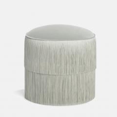  URBAN MINT FRINGE STOOL - 1948802