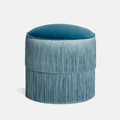  URBAN MINT FRINGE STOOL - 1948803