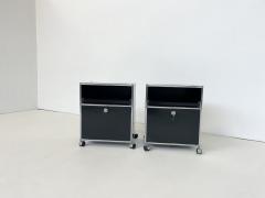  USM Haller Pair of Small Mid Century Modern Cabinets by USM Haller - 2986331