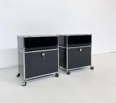  USM Haller Pair of Small Mid Century Modern Cabinets by USM Haller - 2986334