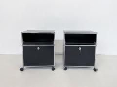  USM Haller Pair of Small Mid Century Modern Cabinets by USM Haller - 2986335