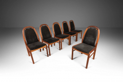  Uldum Mobelfabrik Uldum M belfabrik Set of Six 6 Mid Century Modern Dining Chairs in Solid Teak - 2818446