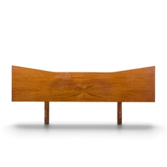  Unagusta Forward Furniture George Nakashima Style Unagusta Mid Century Walnut King Headboard - 4727910