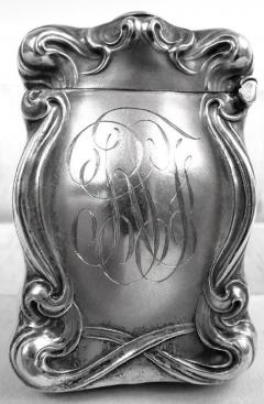  Unger Bros Unger Bros Art Nouveau Loves Me Loves Me Not Daisy Match Safe - 4097529