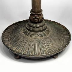  Unique Art Glass Metal Company POPPY by Unique Art Glass Metal Co Floor Lamp Early 20th Century - 4299129