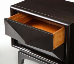  United Furniture Corporation Mid Century Diamond Front Nightstands - 3084081