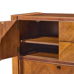  United Furniture Corporation United Tiki Mid Century Gentlemans Chest - 4728976