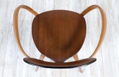  United States Navy U S Navy Mid Century Modern Pretzel Armchair by Norman Cherner for Plycraft - 2283592