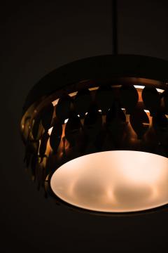  Uno Dahl n Ceiling Lamp with Fish shaped Metal Elements by Uno Dahl n 1960s - 4443720