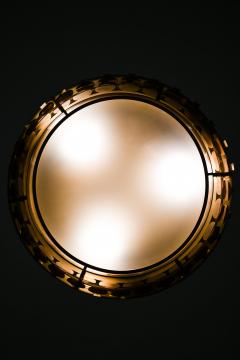  Uno Dahl n Ceiling Lamp with Fish shaped Metal Elements by Uno Dahl n 1960s - 4443722