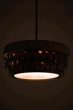  Uno Dahl n Ceiling Lamp with Fish shaped Metal Elements by Uno Dahl n 1960s - 4443723