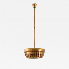  Uno Dahl n Ceiling Lamp with Fish shaped Metal Elements by Uno Dahl n 1960s - 4444236