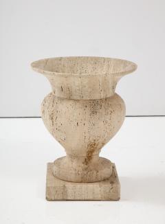  Up Up Travertine Urn or Planter by Up Up Italy 1970s - 2479262