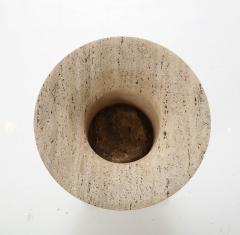  Up Up Travertine Urn or Planter by Up Up Italy 1970s - 2479265