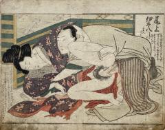  Utamaro Kitagawa Japanese shunga - 3891449