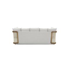  Uultis Design Aiby Sofa with a Teak Frame featuring Cane Siding - 2404245