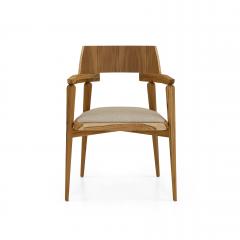  Uultis Design Bone Dining Chair Desk Chair in Teak - 2342651