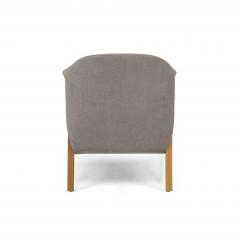  Uultis Design Osa Upholstered Armchair in Teak Frame - 2393571