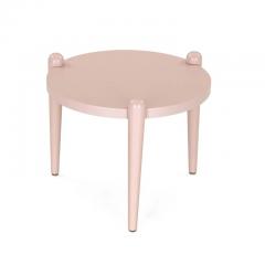  Uultis Design Pan Round Occasional Tables in Light Pink Quartz - 2817909