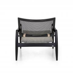  Uultis Design Soho Curved Cane Back Chair in Black - 2393522