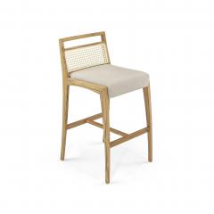  Uultis Design Sotto Counter Stool Ivory Fabric - 2383270