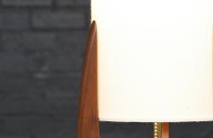  V H Woolums David Shreve Sculptural Walnut Table Lamp for V H Woolums - 4728797