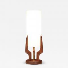 V H Woolums David Shreve Sculptural Walnut Table Lamp for V H Woolums - 4728827