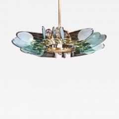  VECA Italian Chandelier Attributed to Veca Milano - 573442