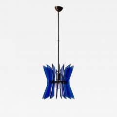  VECA Pendant glass lamp Attr Veca - 3893321