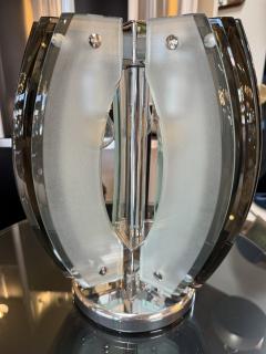  VECA Veca Space Age Table Lamp for Fontana Arte 1970s Italy - 4623231