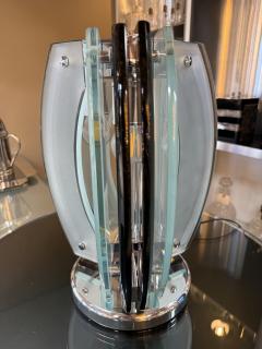  VECA Veca Space Age Table Lamp for Fontana Arte 1970s Italy - 4623235