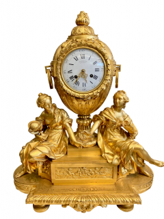  VICTOR PAILLARD AN EXCEPTIONAL FRENCH ORMOLU BRONZE MANTEL CLOCK BY VICTOR PAILLARD - 3566209